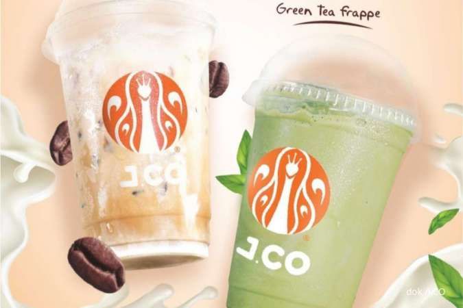 Promo Beli 1 Gratis 1 J.CO Iced Jcoccino dan Green Tea Frappe, Berlaku 6-19 Juni 2022