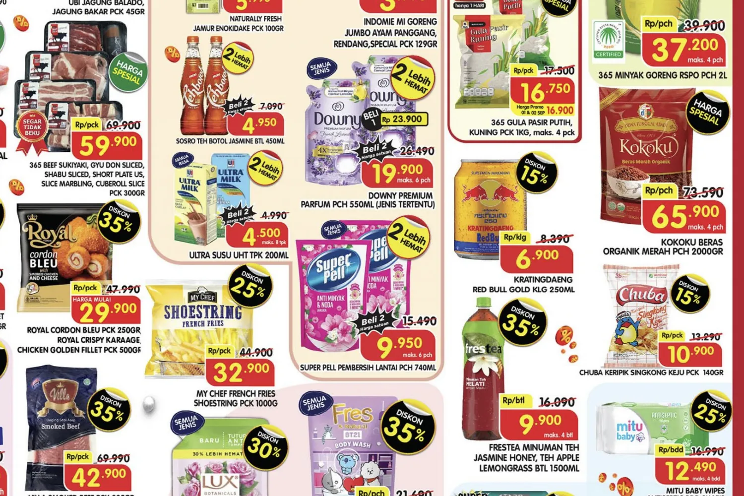 Promo Superindo Weekday Periode 1-3 September 2025