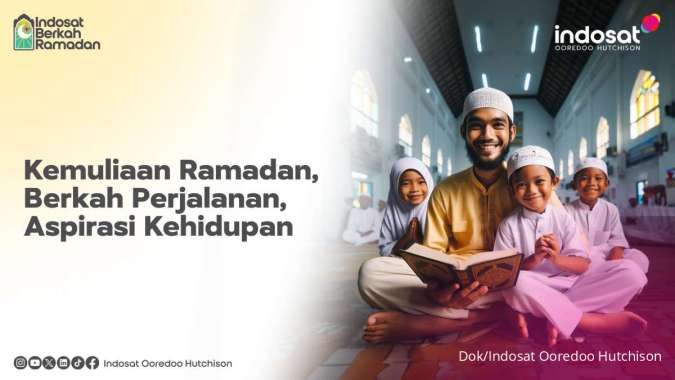 Indosat Ooredoo Hutchison Ajak Masyarakat Rayakan Indah Ramadan lewat Gerakan Sosial
