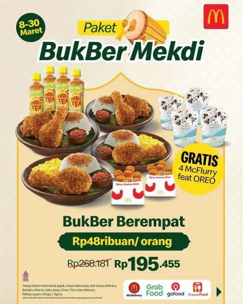 Paket Bukber Berempat