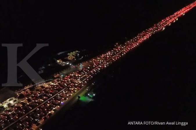 Pukul 16.20 WIB, Jasa Marga berlakukan contraflow Km 52 sampai Km 38 arah Jakarta