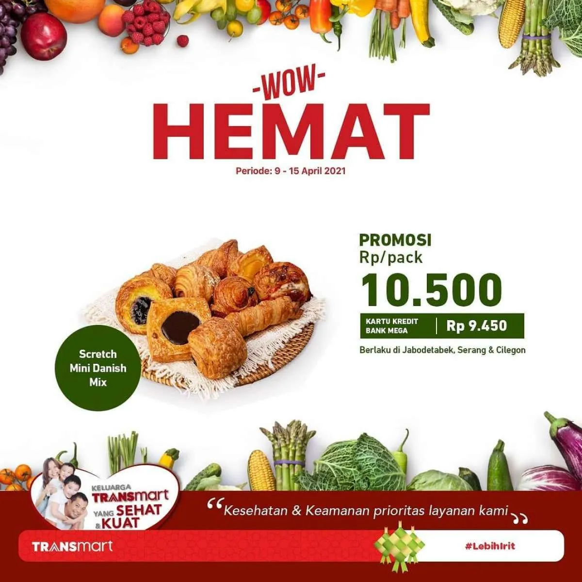 Simak promo Transmart Carrefour weekday 13 April 2021, diskonan hari kerja!