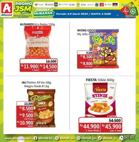 Promo JSM Alfamidi Hanya 4 Hari Periode 6-9 Maret 2025