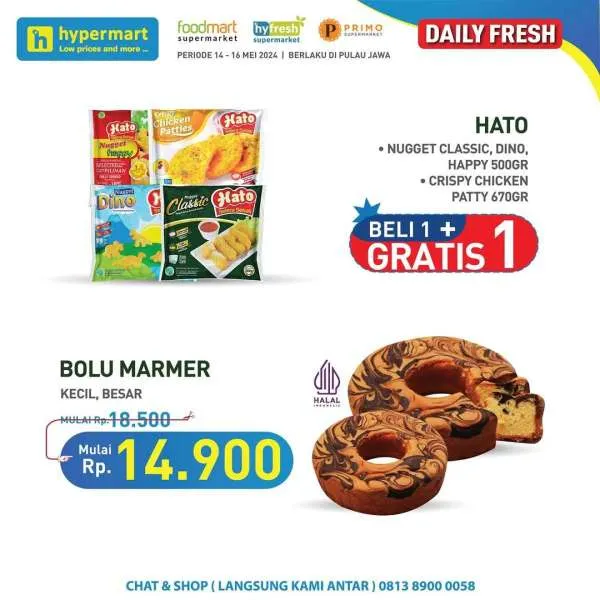 Promo Hypermart Hyper Diskon Weekday Periode 14-16 Mei 2024