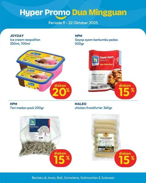 Promo Hypermart Dua Mingguan Periode 9-22 Oktober 2025