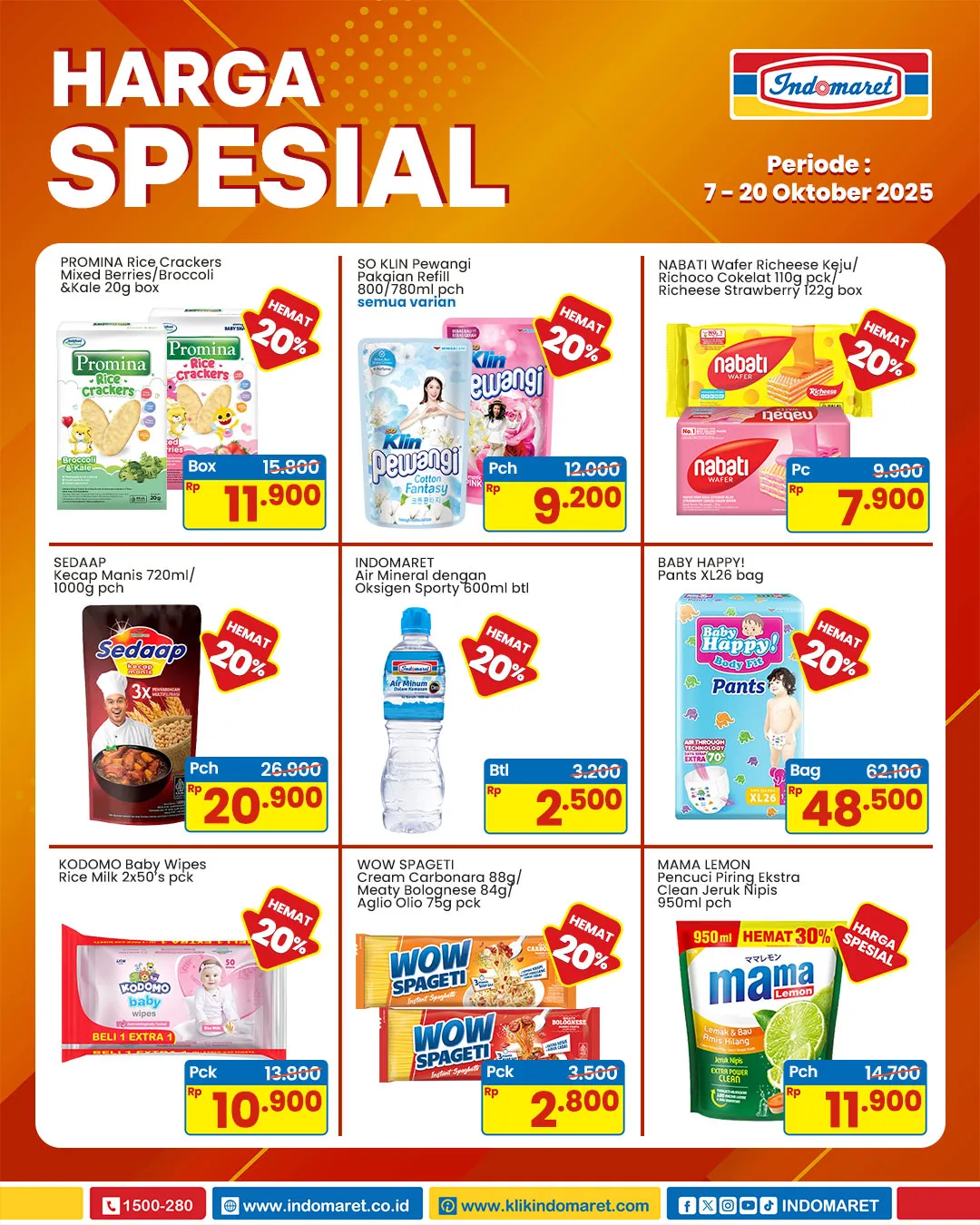 Promo Indomaret Harga Spesial Periode 7-20 Oktober 2025
