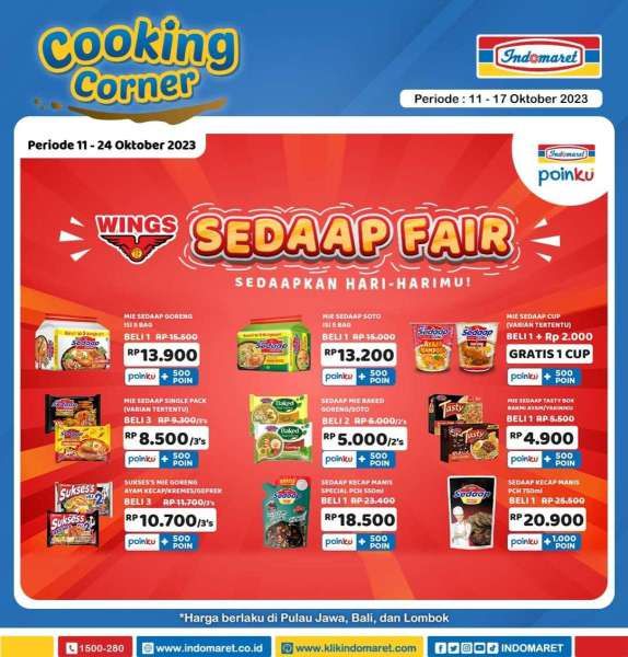 Promo Indomaret Super Hemat Terbaru 11-17 Oktober 2023, Promo Hanya 7 Hari