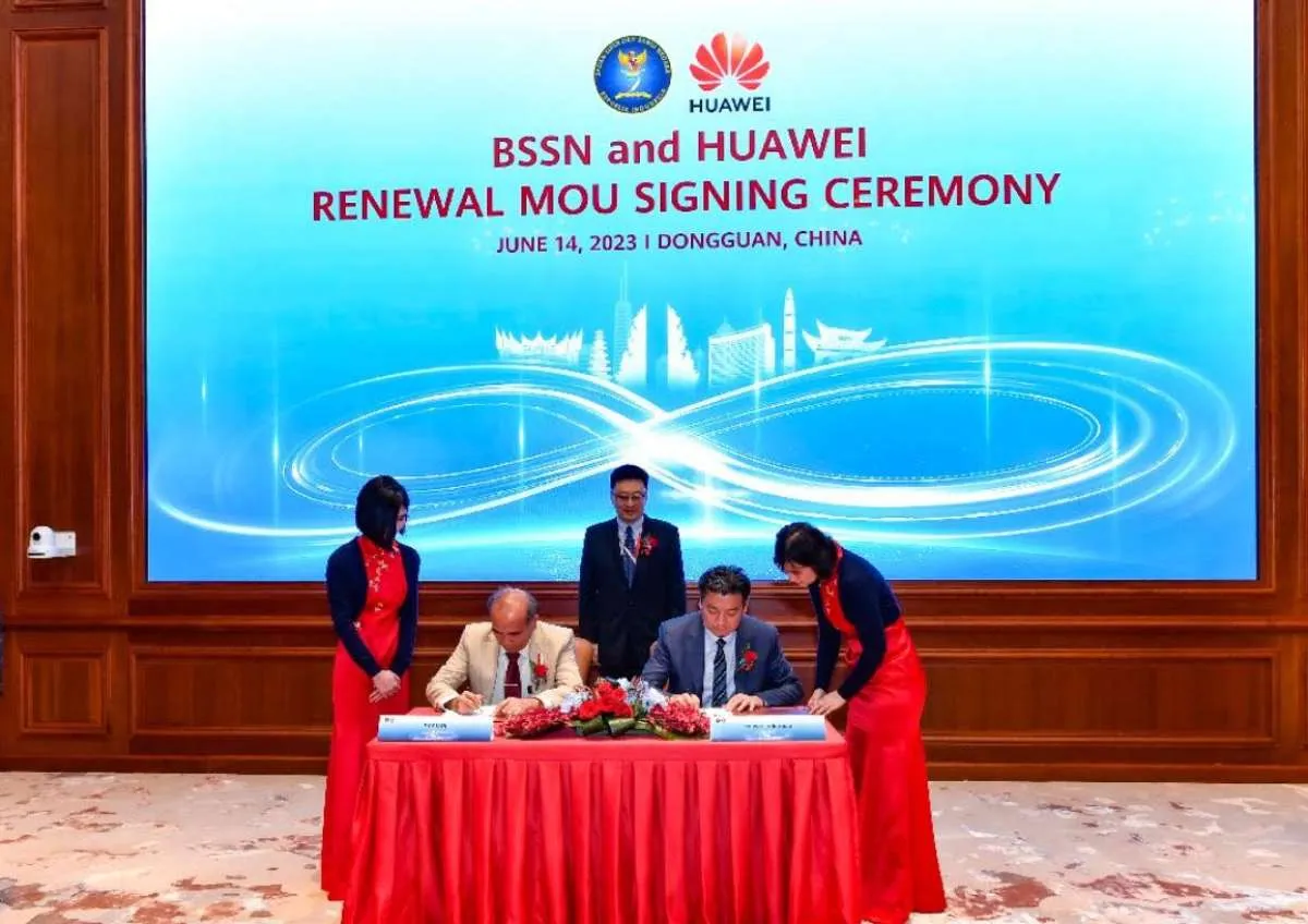 Huawei &BSSN Perkuat Kerjasama Guna Tingkatkan Kontribusi Keamanan Siber di Indonesia