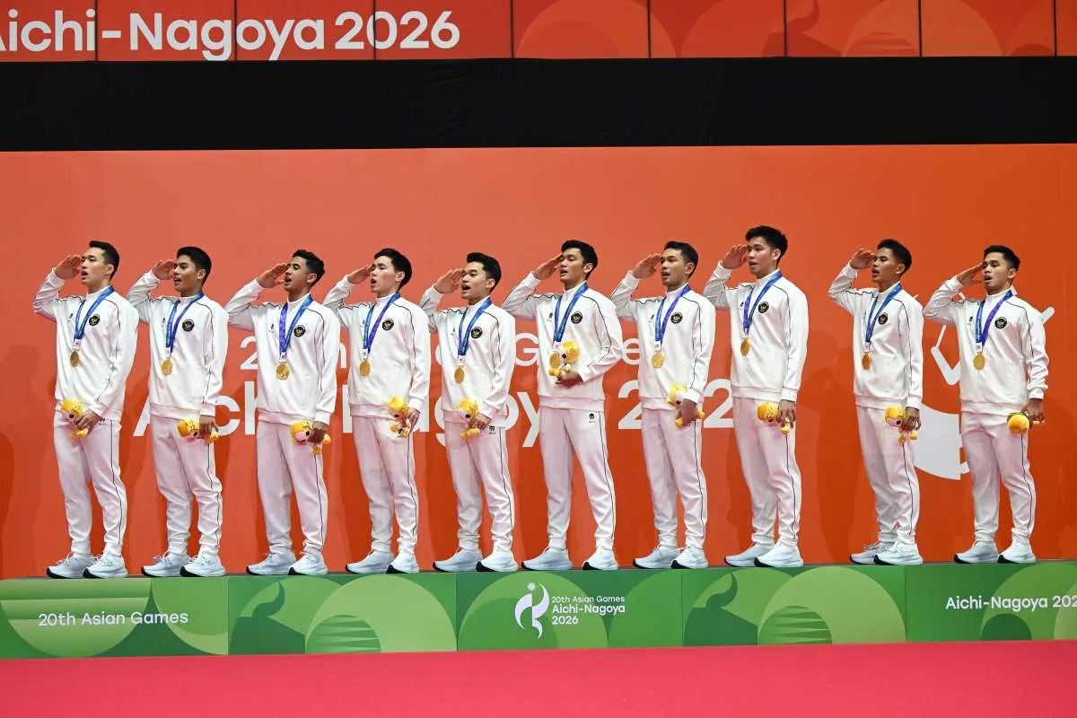 Klasemen Medali Asian Games 2026: Indonesia Naik 7 Peringkat Usai Raih Emas