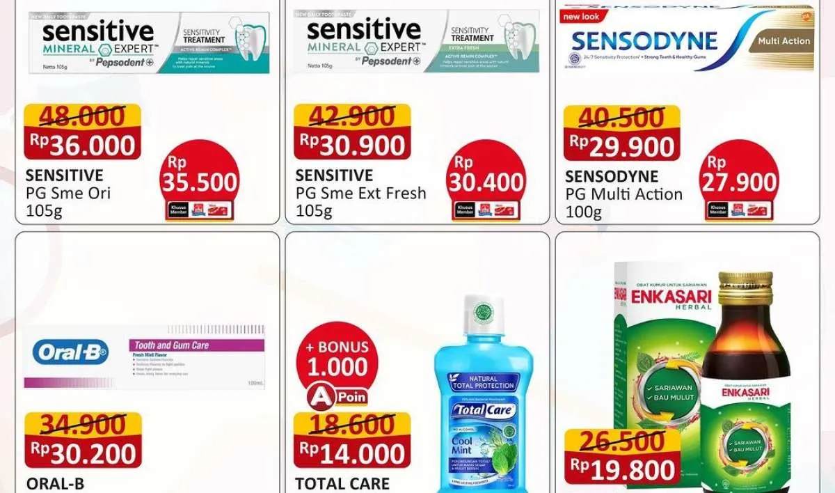 Promo Alfamart Hilangkan Bau Mulut & Tetap Sehat, Spesial Ramadhan Produk Lebih Murah
