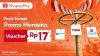 Sambut HUT RI, Aplikasi ShopeePay Hadirkan Promo Rp17 untuk Belanja Harian