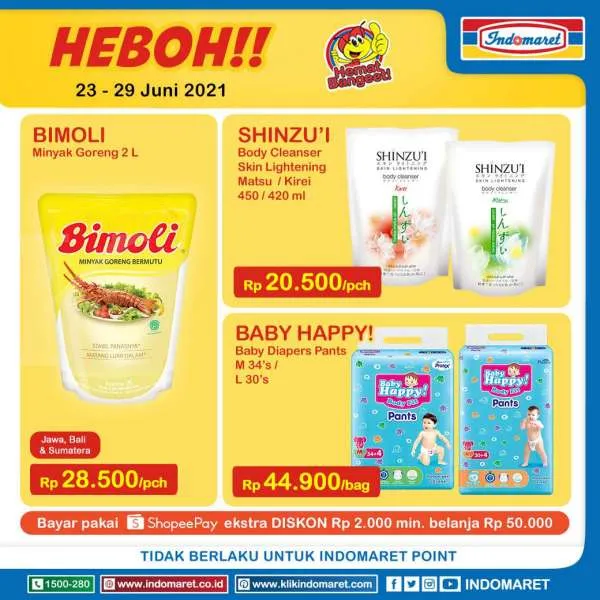 Promo JSM Indomaret 25-27 Juni 2021