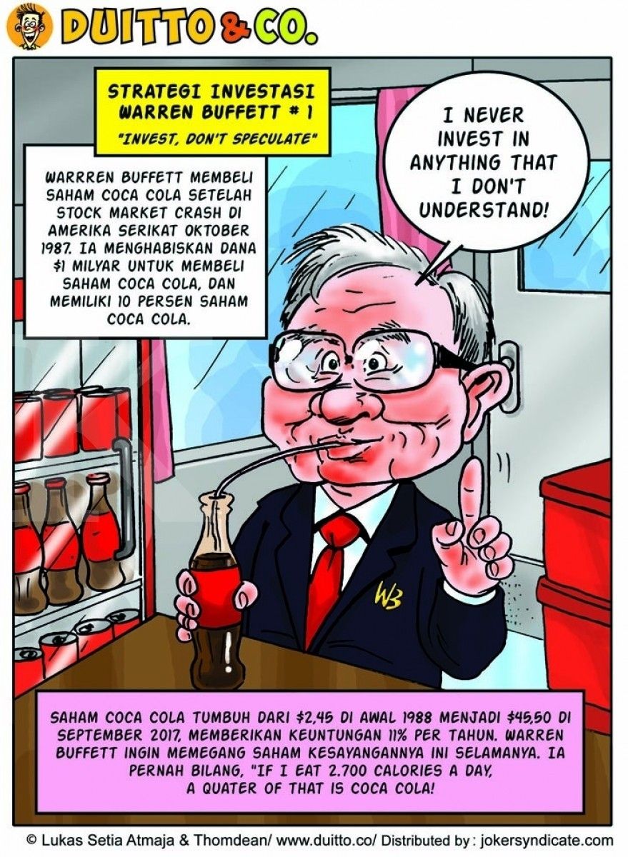 Strategi WB ke-1= Invest, Don't Speculate