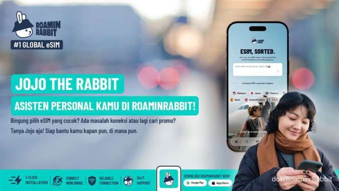  Asisten Perjalanan AI Jojo the Rabit Bantu Pilih Paket Konektivitas Untuk Liburan