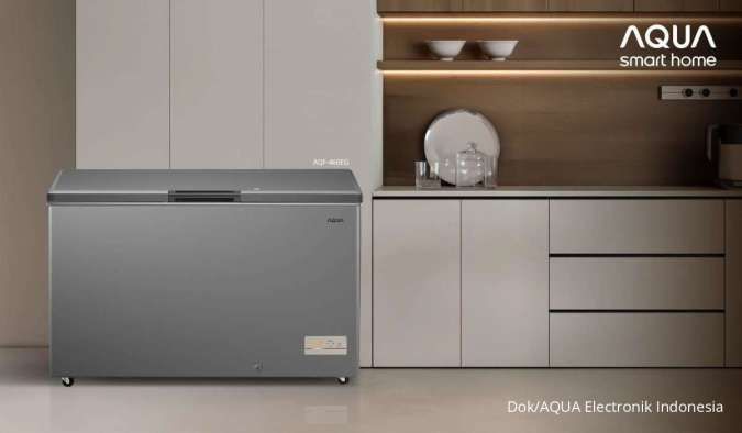Permintaan Penyimpanan Makanan Naik, Aqua Elektronik Bidik Peluang Bisnis Freezer