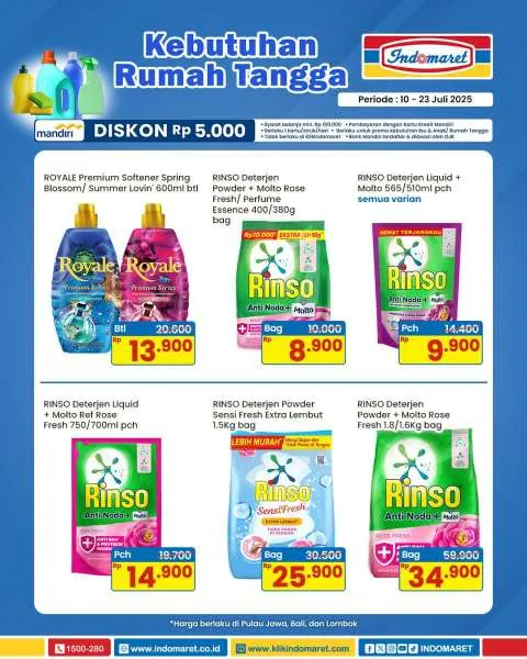 Promo Indomaret Super Hemat Periode 10-23 Juli 2025