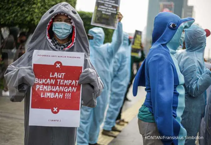 Aksi Pelestarian Lingkungan, Ekomarin Soroti Pembuangan Limbah Nuklir 
