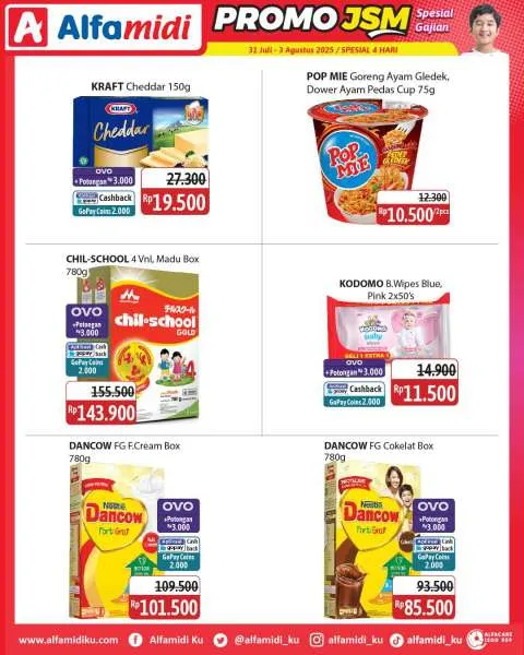 Promo JSM Alfamidi Hanya 4 Hari Periode 31 Juli-3 Agustus 2025