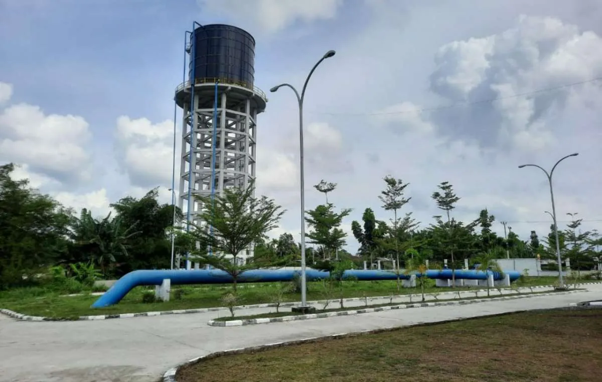Bakal layani air minum untuk 200.000 warga, progres SPAM Durolis tahap I capai 35,2%