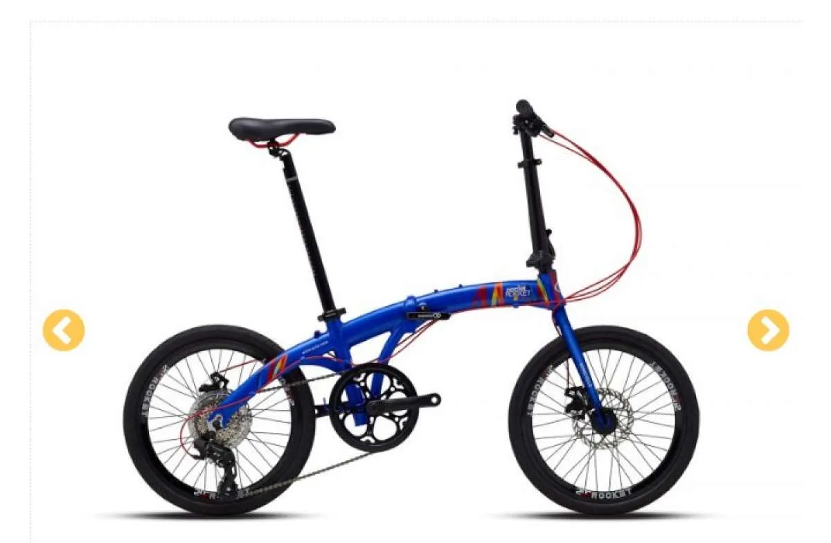 Tampil sporty, harga sepeda lipat Wimcycle Pocket Rocket tak bikin kantong bolong