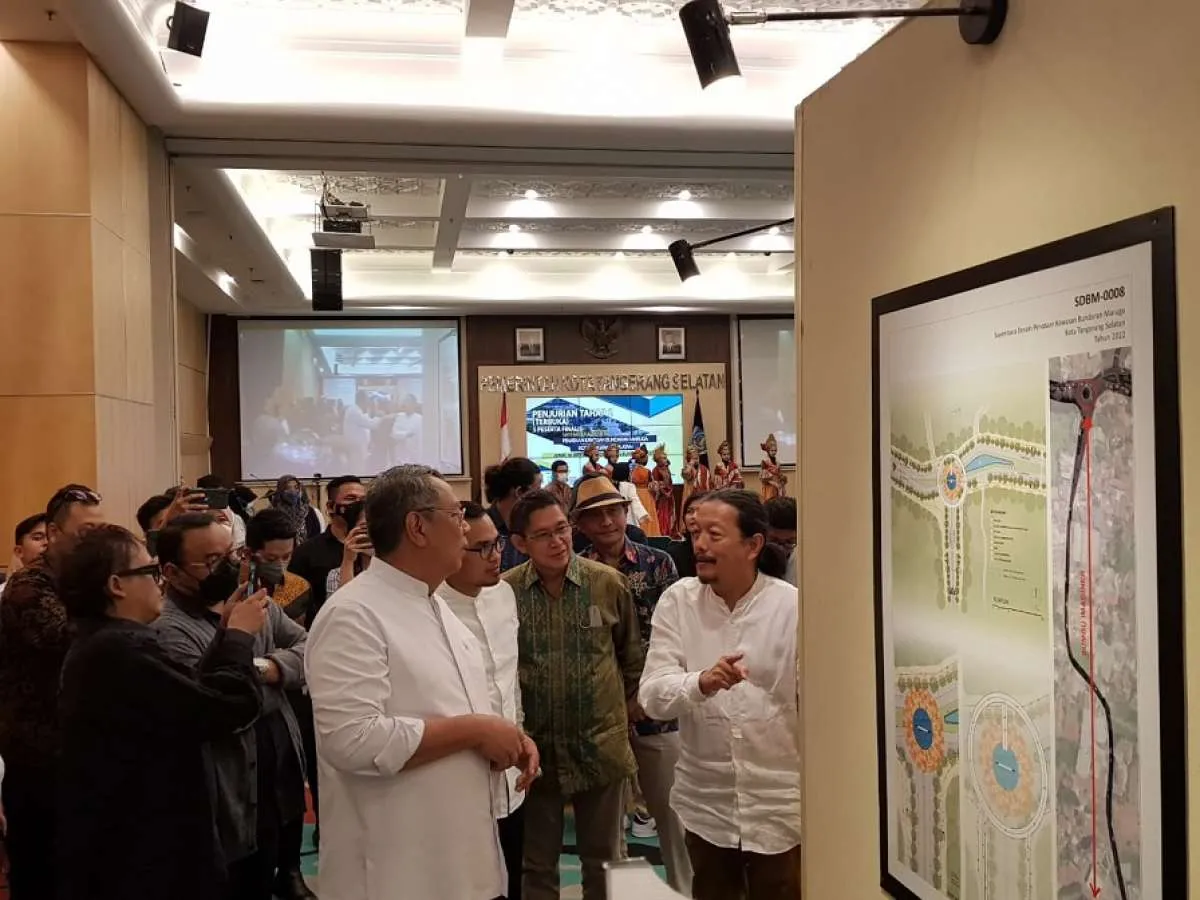Karya Blandongan Kota Terpilih Jadi Terbaik Sayembara Desain Kawasan Bundaran Maruga