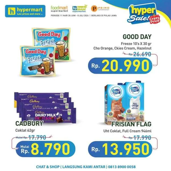 Promo Hypermart Hyper Sale Periode 28 Juni-8 Juli 2024