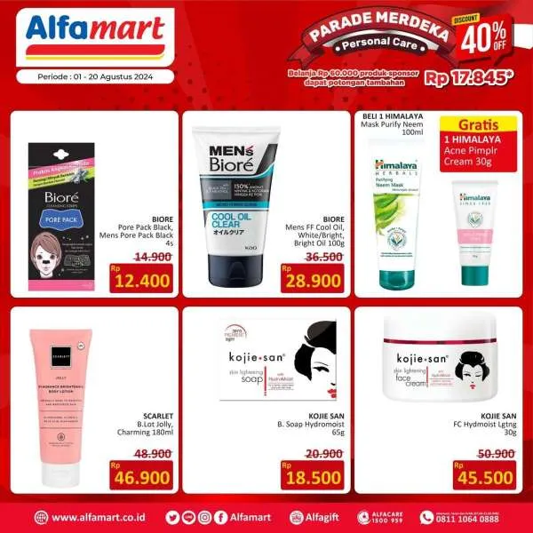 Promo Alfamart Parade Merdeka Periode 1-20 Agustus 2024