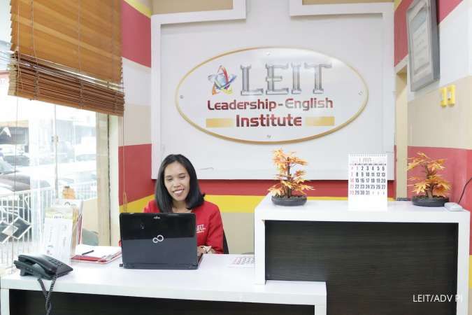 Suasana hangat di front office LEIT yang siap menyambut calon siswa maupun mitra franchisee (Dok.LEIT)