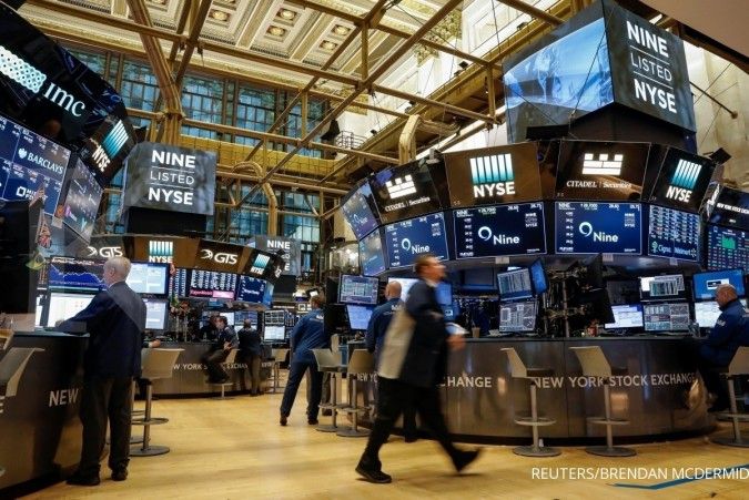 Bursa AS ditutup flat setelah pengumuman data pertumbuhan ekonomi