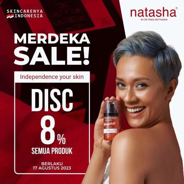 Promo Natasha Merdeka Sale Periode 17 Agustus 2023