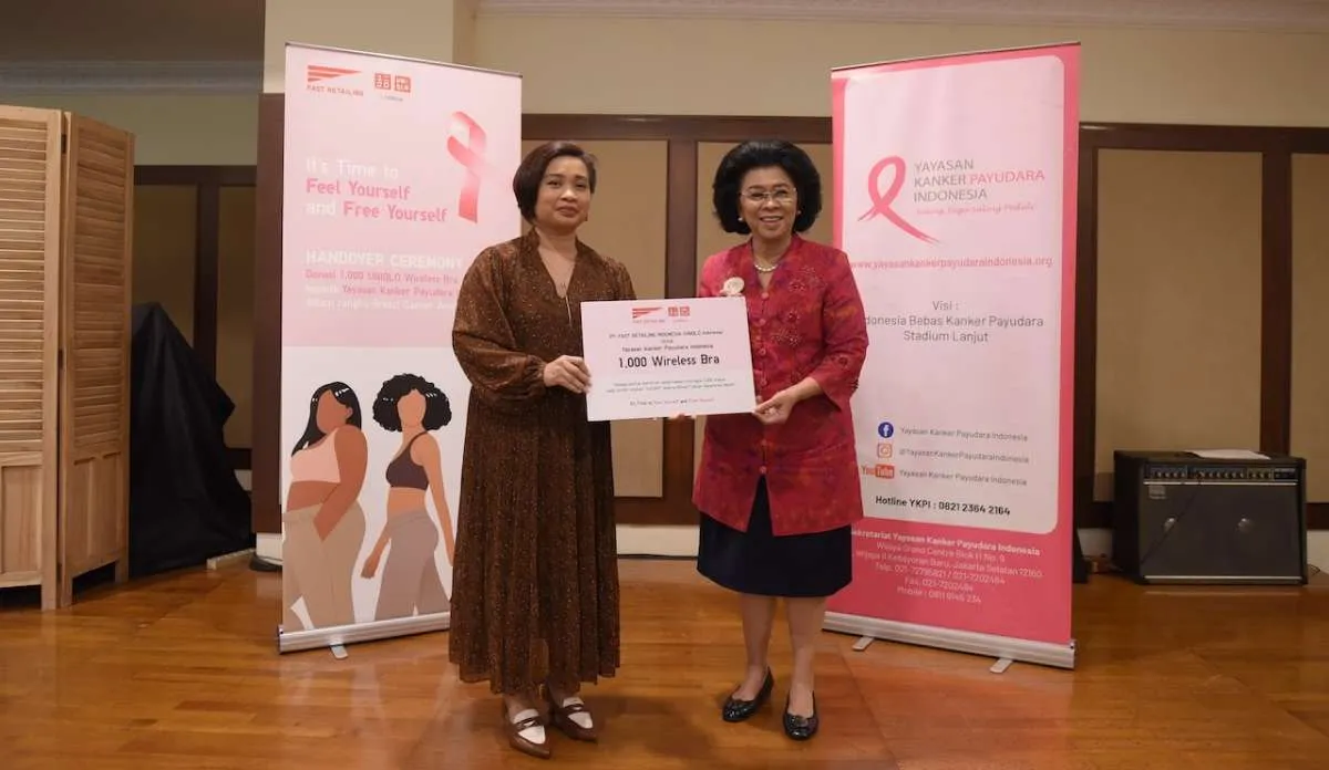 UNIQLO Donasikan 1000 Wireless Bra Dukungan Nyata bagi Penyintas Kanker Payudara
