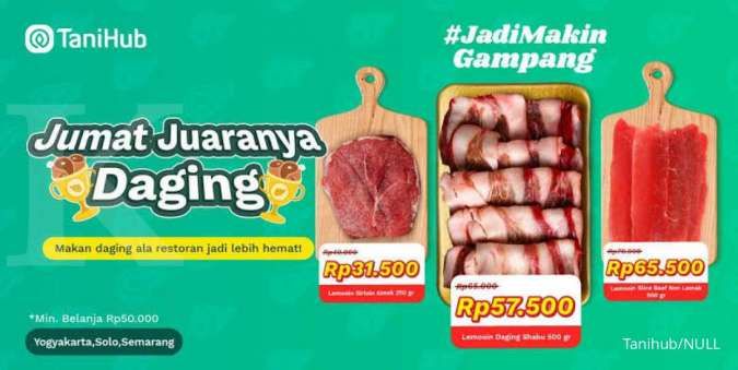 Yuk Intip Promo Jumat Juaranya Daging di Tanihub
