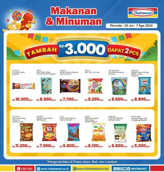 Promo Indomaret Super Hemat Periode 25 Juli-7 Agustus 2024