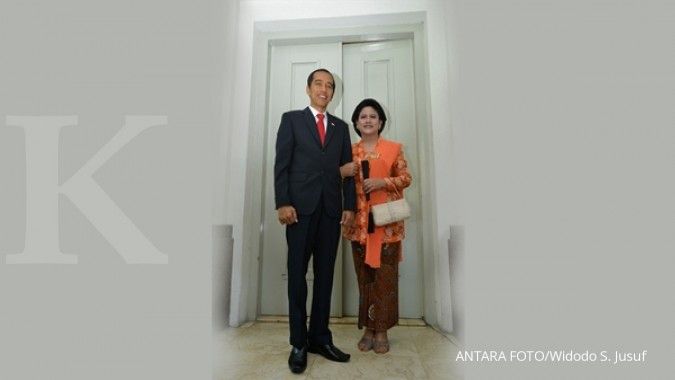Ahok-Veronica sambut Jokowi-Iriana di rumah dinas 