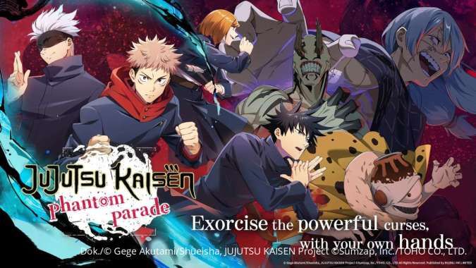 Jujutsu Kaisen: Phantom Parade (Android/iOS): Jadwal Rilis dan Link Download Resmi