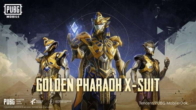 Golden Pharaoh X-Suite telah hadir di PUBG Mobile, begini cara mendapatkannya 