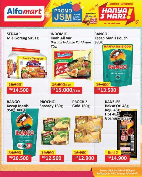 Promo JSM Alfamart 16-18 Mei 2025