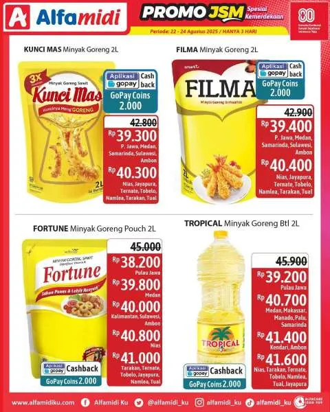 Promo JSM Alfamidi Periode 22-24 Agustus 2025