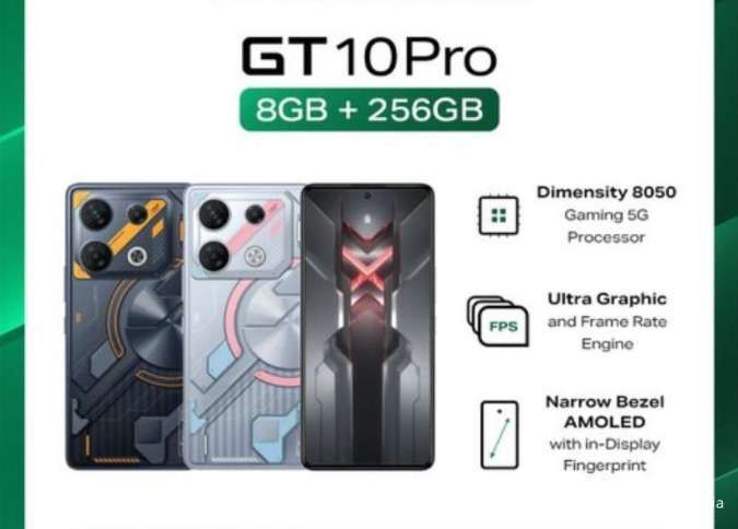 Ini Harga HP Infinix GT 10 Pro Indonesia, Intip Juga Spesifikasi Lengkapnya