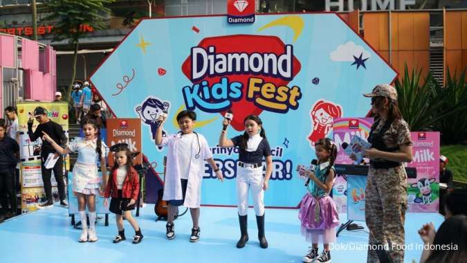 Diamond Kids Fest, Komitmen Diamond Milk Akomodir Cita-cita Anak Indonesia di HAN2024