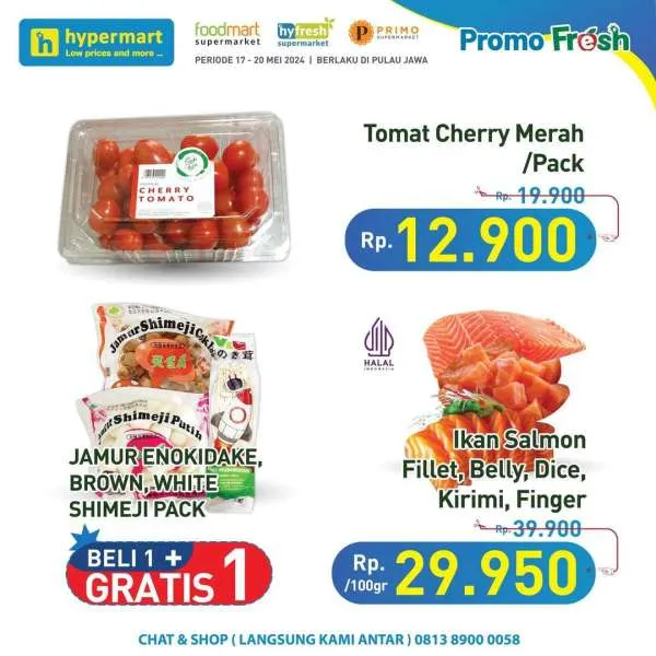Promo JSM Hypermart Hyper Diskon Weekend Periode 17-20 Mei 2024