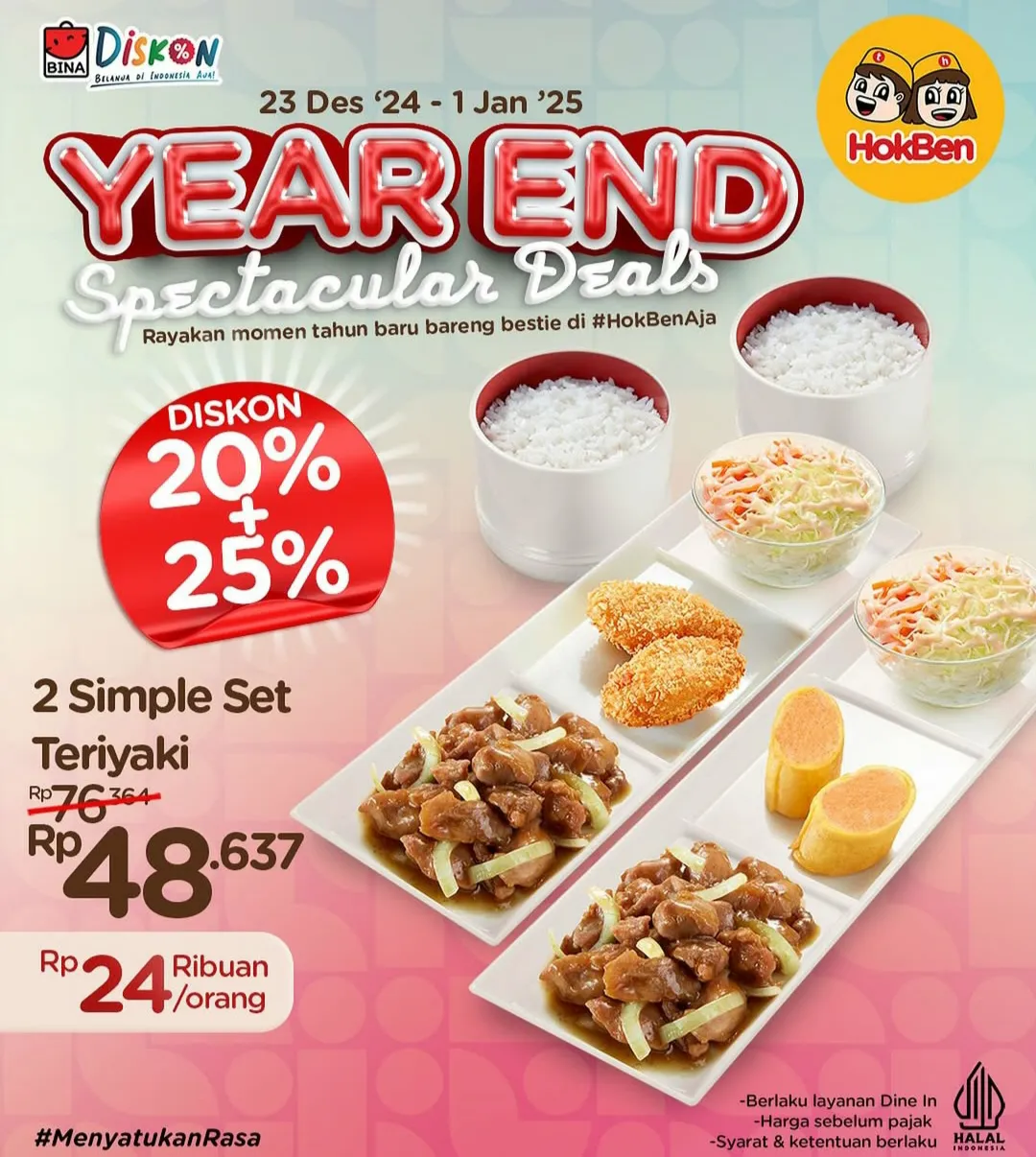 Promo Hokben Spectacular Deals