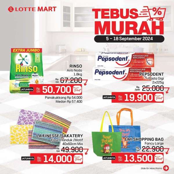 Promo Lotte Mart Tebus Murah 5-18 September 2024