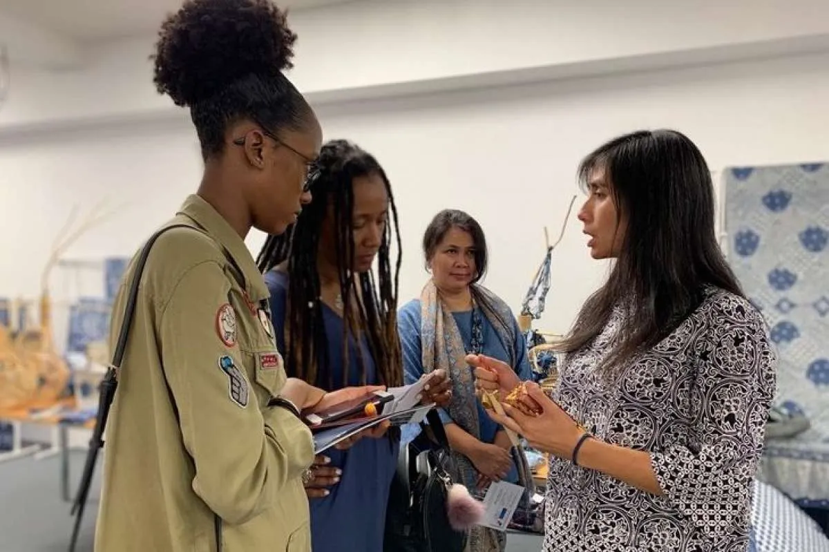 Tiga pengrajin batik asal Yogya jajaki kolaborasi dengan perusahaan Portugal