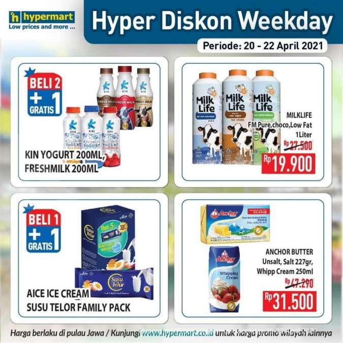 Promo Hypermart weekday 20-22 April 2021 