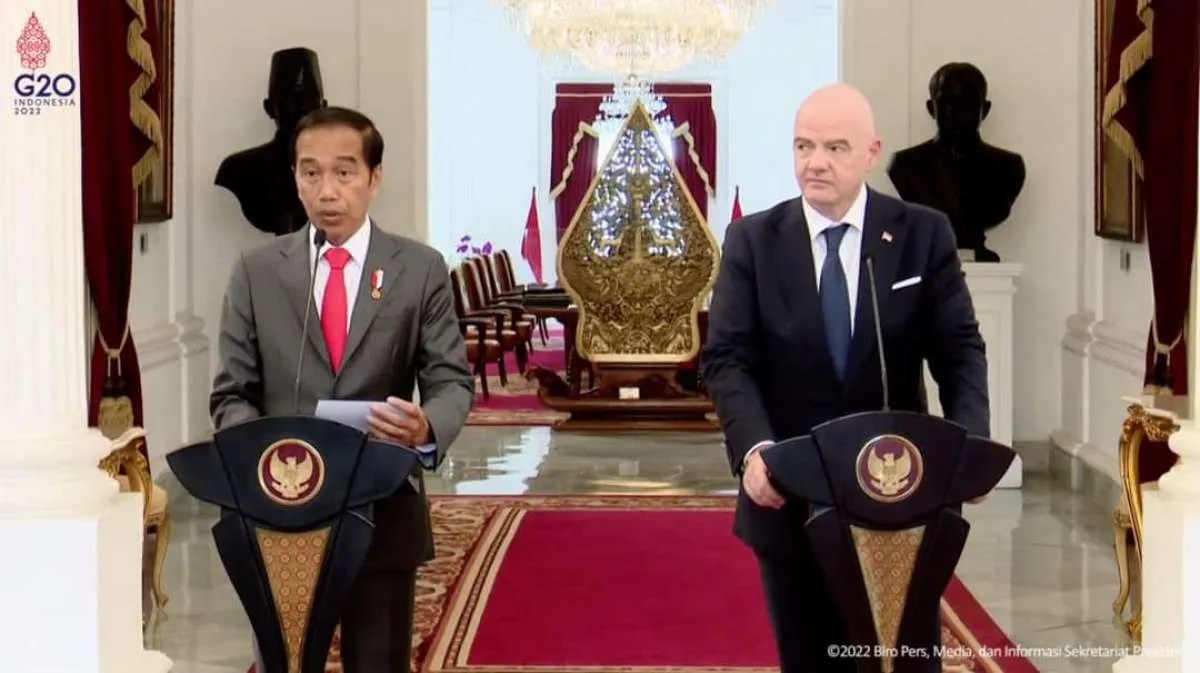 Presiden FIFA Gianni Infantino: Indonesia Bisa Menjadi Episentrum Sepakbola Dunia