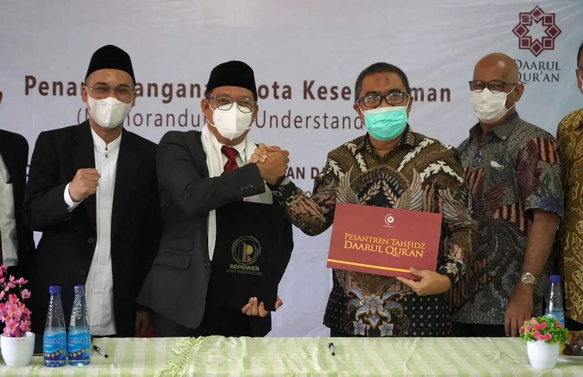 Repower dan Daarul Qur’an teken kerja sama senilai Rp 825 miliar