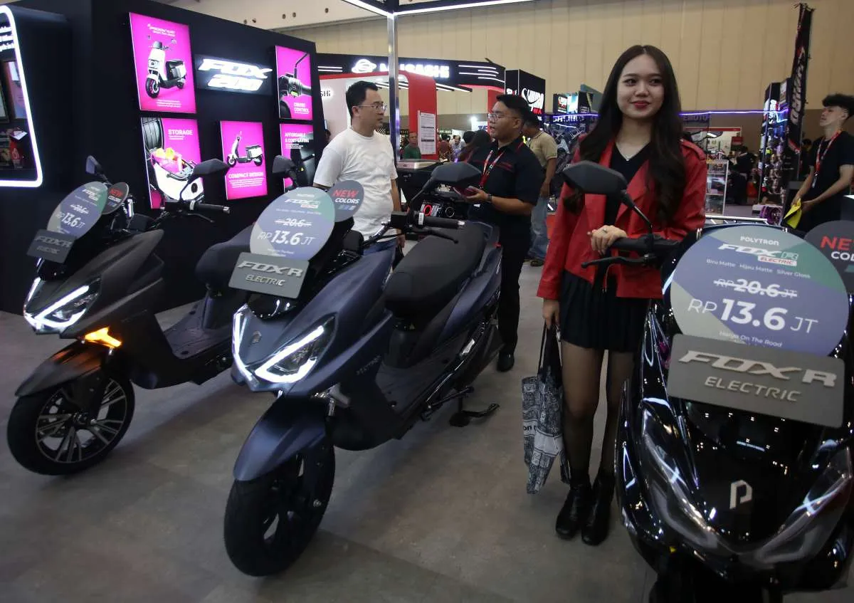 Polytron Revisi Target Penjualan Motor Listrik Jadi 13.500 Unit Tahun Ini