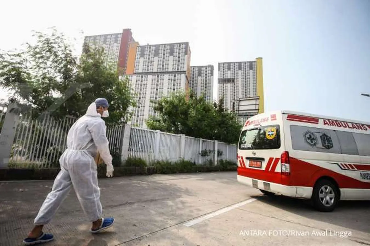 Wisma Atlet hampir penuh, pengelola siapkan 3 tempat tidur dalam satu kamar