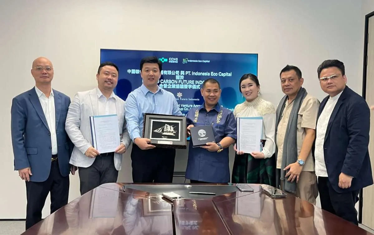 Kolaborasi PT Indonesia Eco Capital &China Carbon Neutral Development Group Ltd